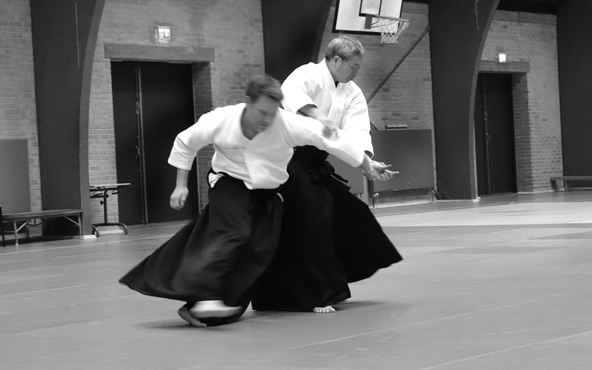 Takao Arisue Sensei og Peter Jakobsen 2018