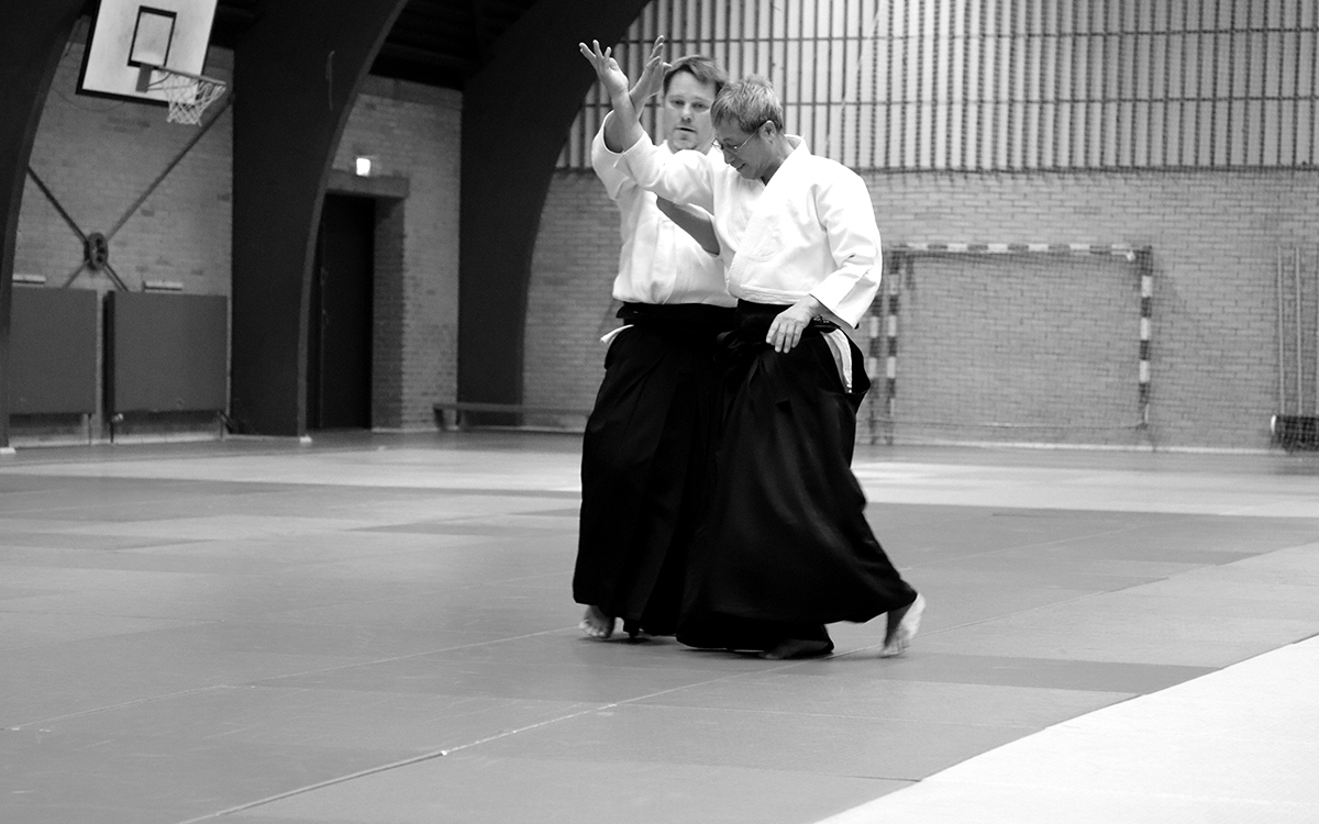 Takao Arisue Sensei og Peter Jakobsen 2018